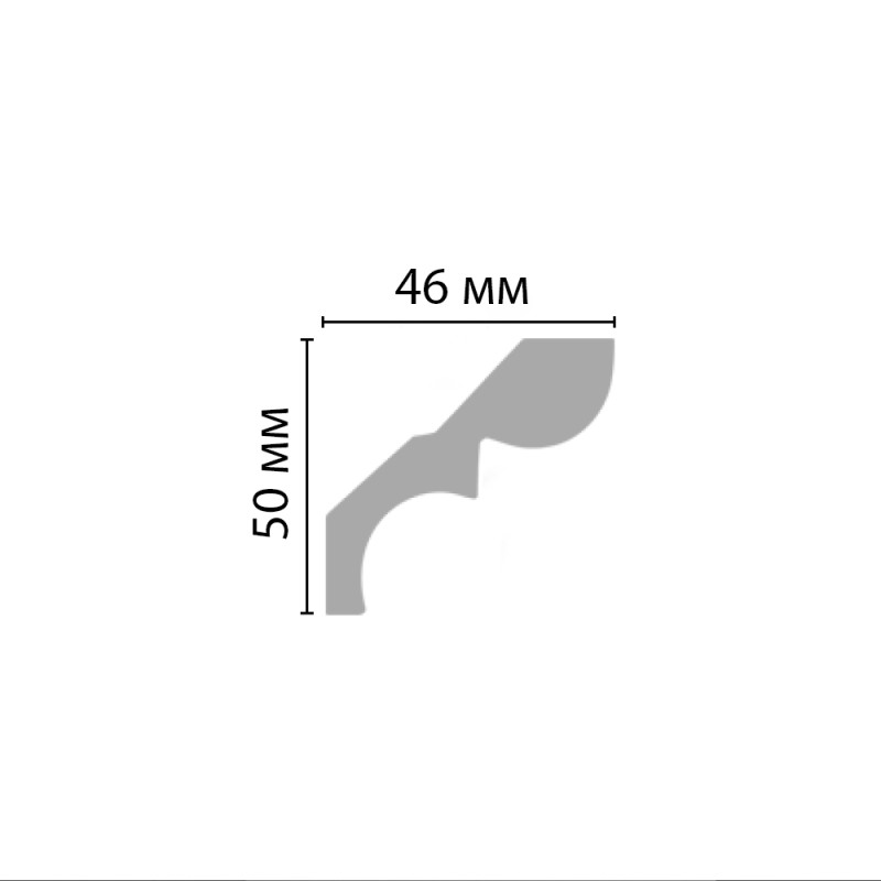 Плинтус потолочный 96669