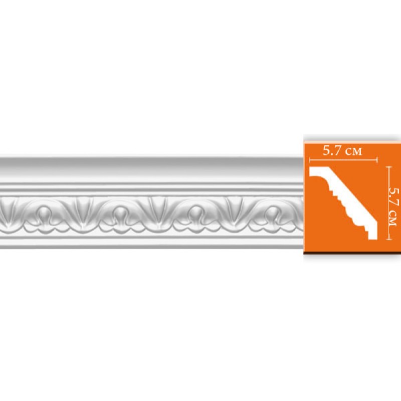 95609 потолочный плинтус с орнаментом DECOMASTER