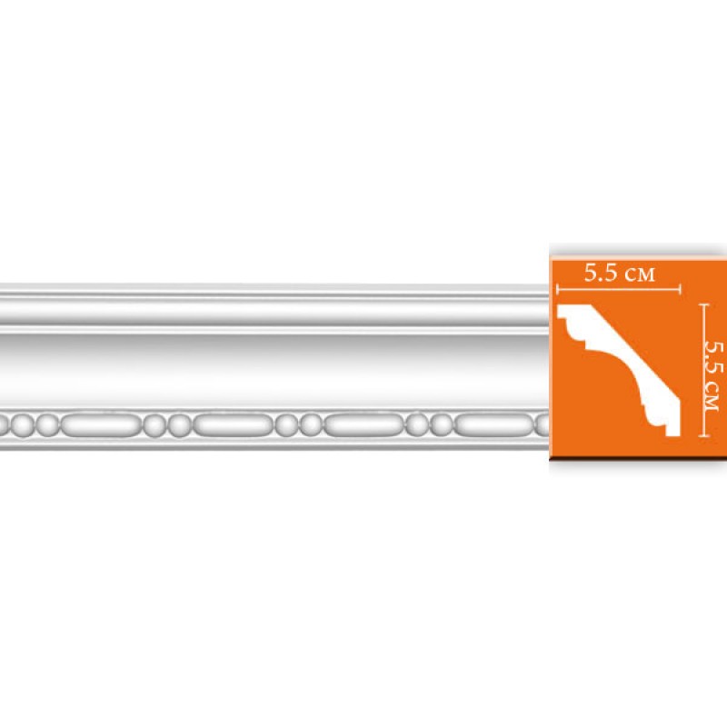 95628 потолочный плинтус с орнаментом DECOMASTER