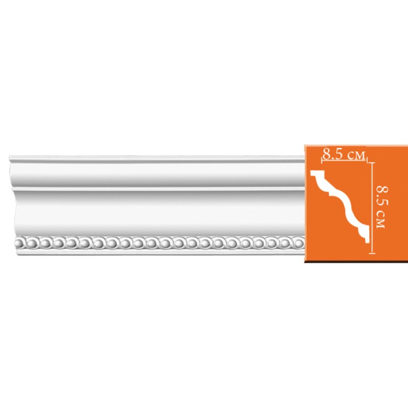95684 потолочный плинтус с орнаментом DECOMASTER