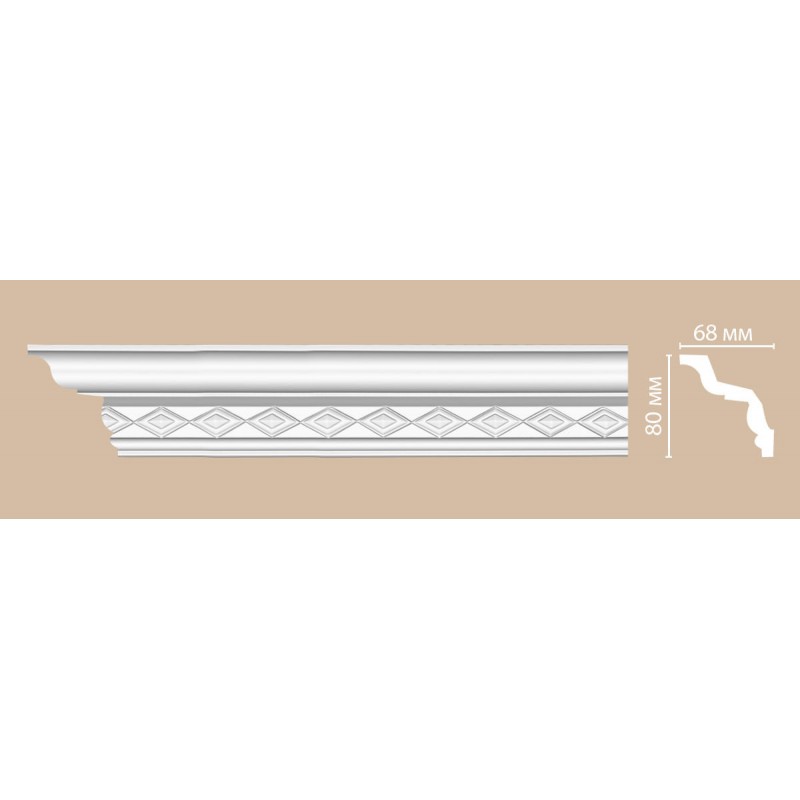 95825 потолочный плинтус с орнаментом DECOMASTER