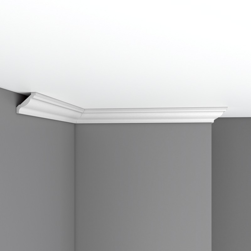 Плинтус потолочный без орнамента 96015