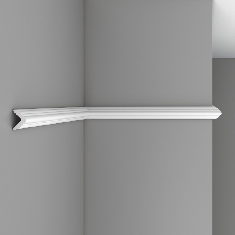 Плинтус потолочный без орнамента 96206