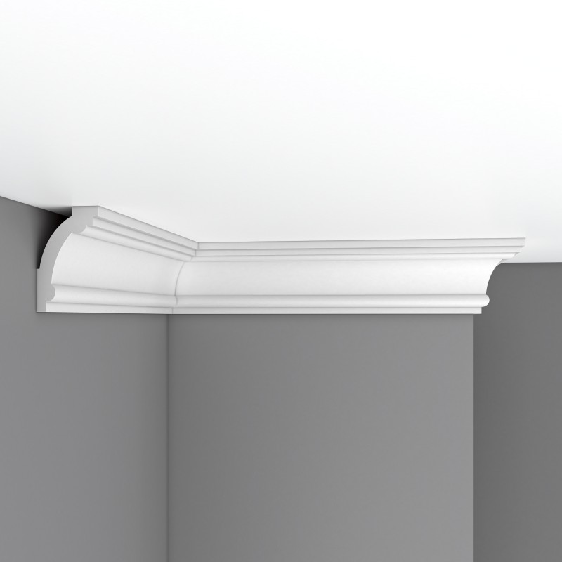 Плинтус потолочный без орнамента 96611