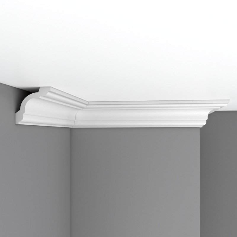 Плинтус потолочный без орнамента 96630