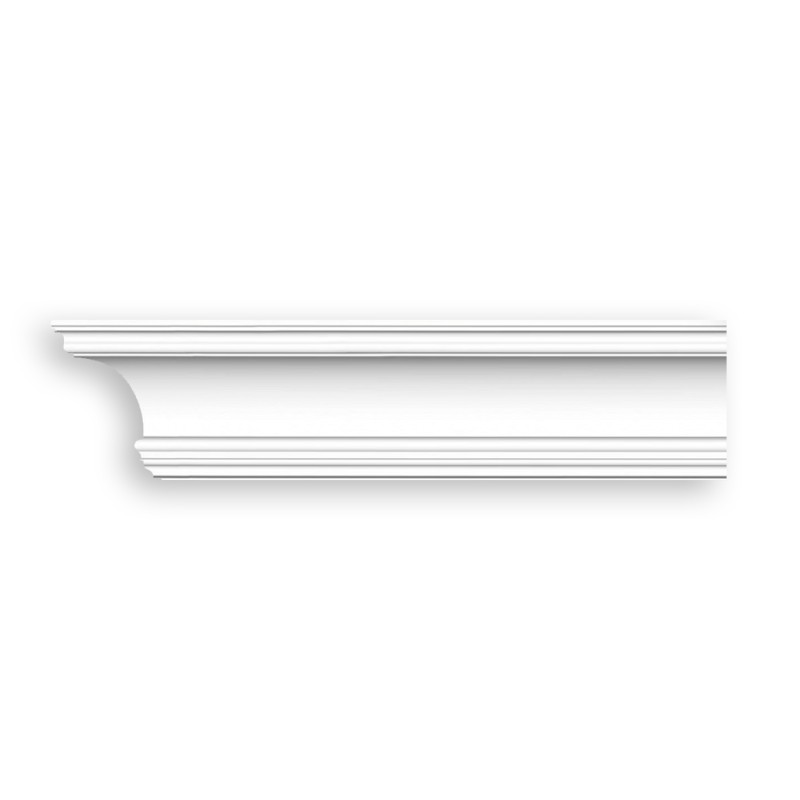 Плинтус потолочный без орнамента DP217