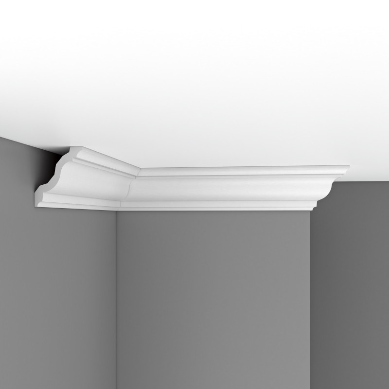 Плинтус потолочный без орнамента DP2212