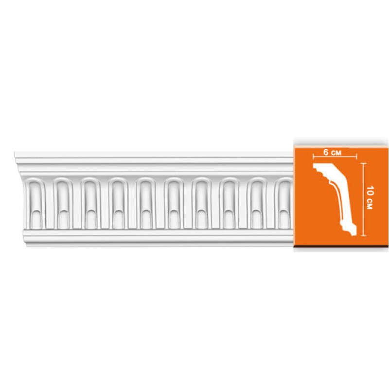 DT 9813 потолочный плинтус с орнаментом