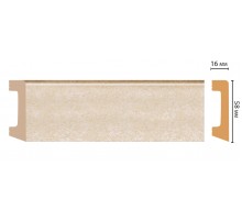 D234-18D ШК/15 Плинтус напольн.DECOMASTER(58*16*2400 мм)