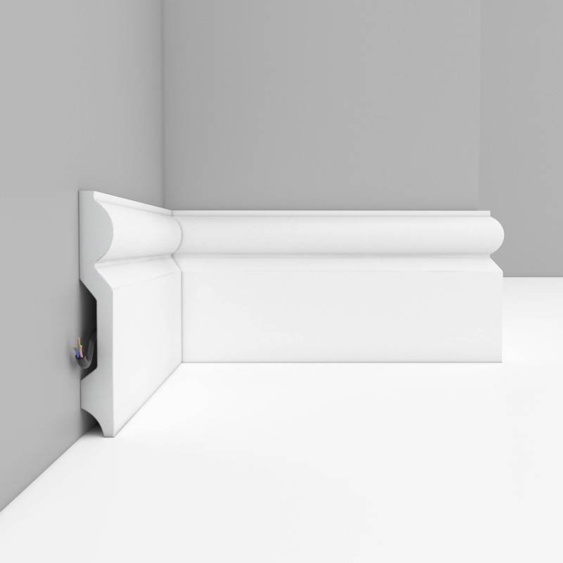 плинтус напольный дюропрофиль   D137