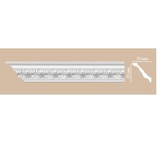 95622 гибкий потолочный плинтус с орнаментом DECOMASTER