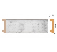 D234-79 ШК/15 Плинтус напольн.DECOMASTER(58*16*2400 мм)