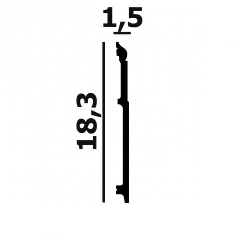 Плинтус P115 Perfect Plus