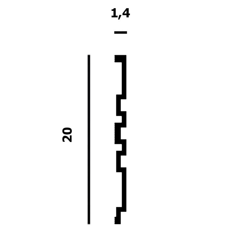 
				Стеновая панель P167-2000