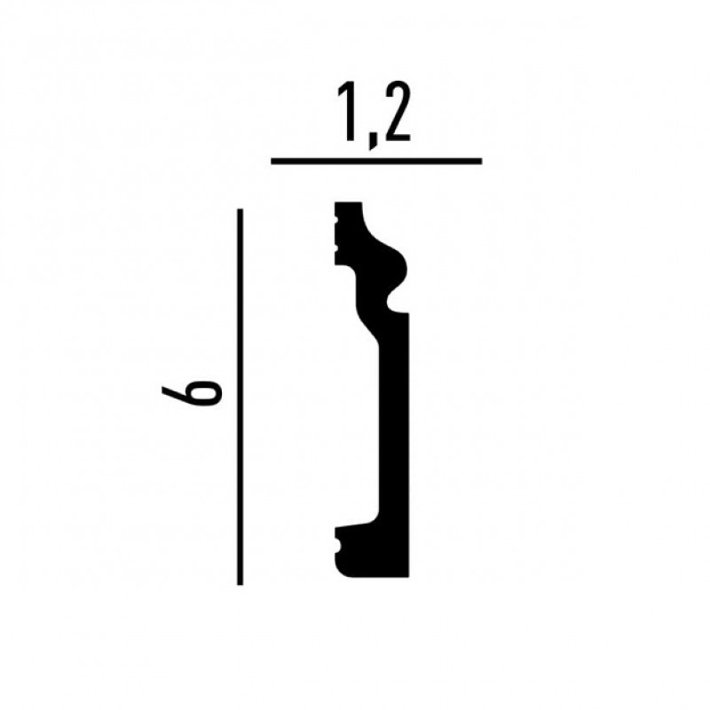 				Плинтус напольный P156