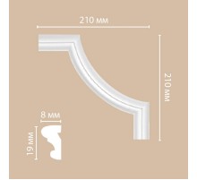 97100-2/100 угол DECOMASTER-2 (210х210х8мм)
