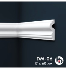 Молдинг из жесткого XPS ПраймДекор HD DM06