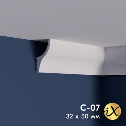Карниз ударопрочный ПраймДекор iX C07 50/32