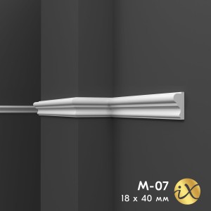 Ударопрочный молдинг ПраймДекор iX M07 40/18