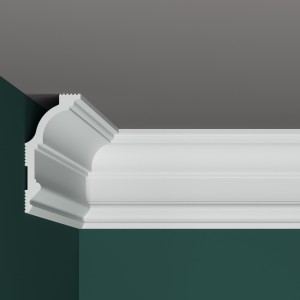 Плинтус потолочный ПраймДекор R01-150 135/65