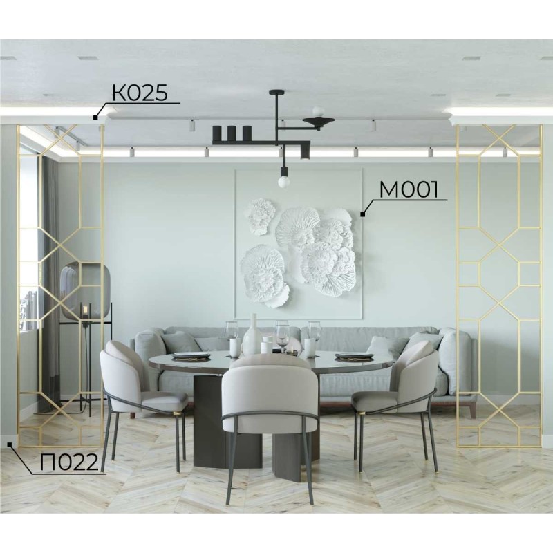 К25, карниз 115х90, экополимер