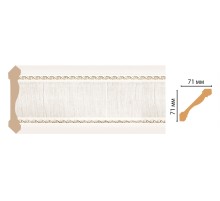 172-7D ШК/12 Плинтус DECOMASTER(71*71*2400 мм)