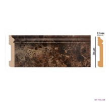 D005-713 ШК/26 Плинтус напольн.DECOMASTER(79*13*2400 мм)
