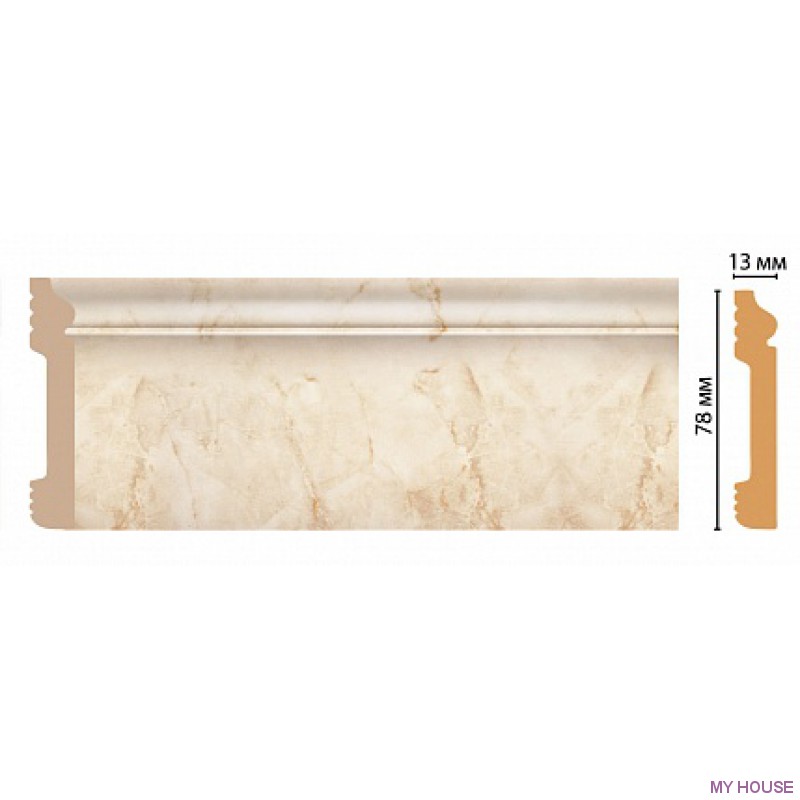 Плинтус напольный D005-80 