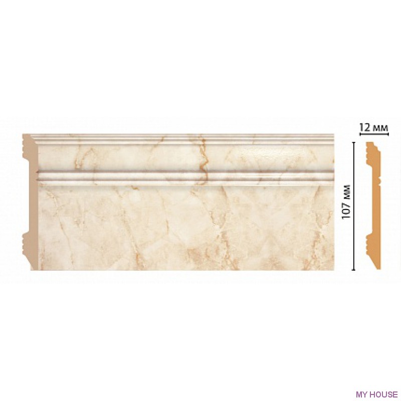 Плинтус напольный D105-80 