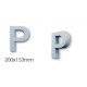 Декоративная буква P