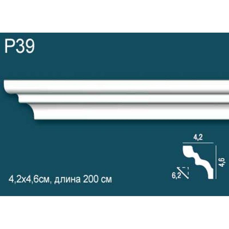 Карниз потолочный дюрополимер P39