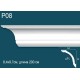 Карниз потолочный дюрополимер P08