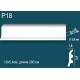 Плинтус напольный дюрополимер P18