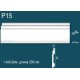Плинтус напольный дюрополимер P15