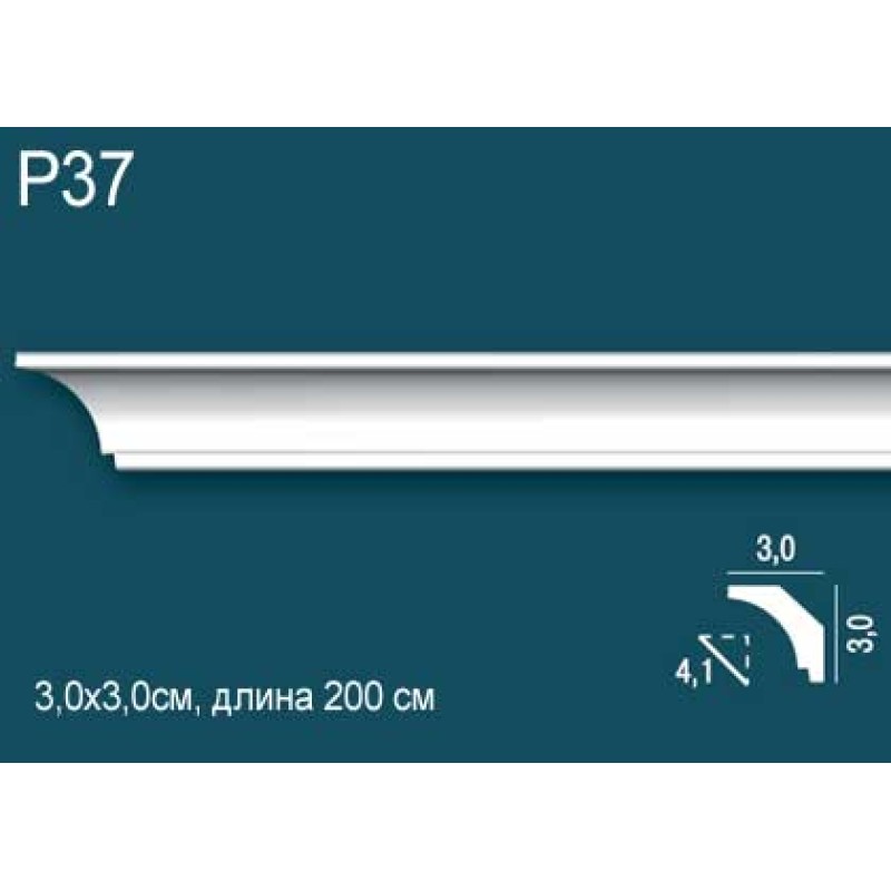 Карниз потолочный дюрополимер P37