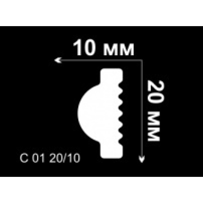 Молдинг C 01 20/10