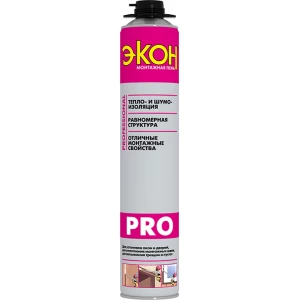 Пена монтажная ЭКОН Профессиональная, 700мл