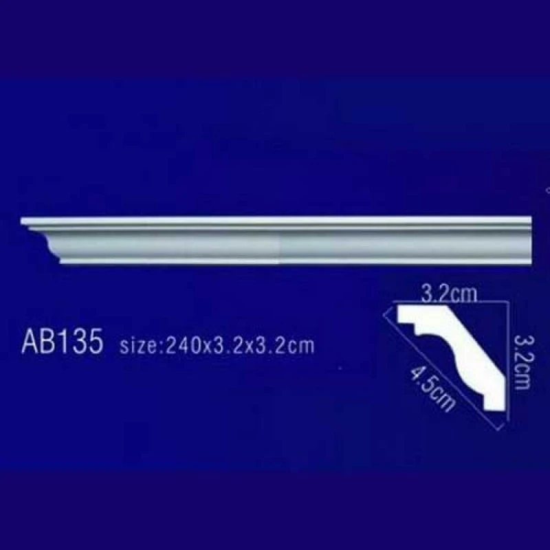 Потолочный плинтус Гибкий AB135F