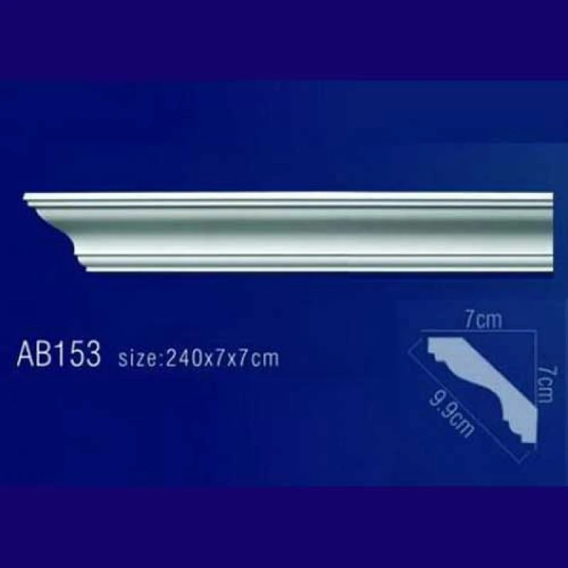 Потолочный плинтус Гибкий AB153F