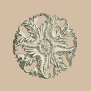 Розетка окрашенная из полиуретана 88125-59 