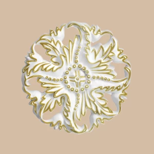 Розетка окрашенная из полиуретана 88125-54 