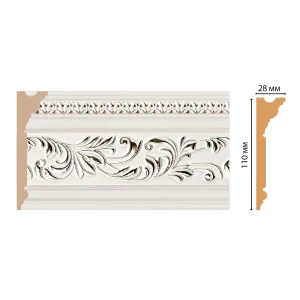 D225-60 ШК/14 плинтус DECOMASTER(110*28*2400 мм)