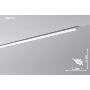 Плинтус гладкий WT7