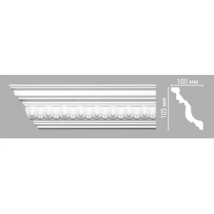 95608 ШК/28 плинтус DECOMASTER-3 (105х100х2400мм)