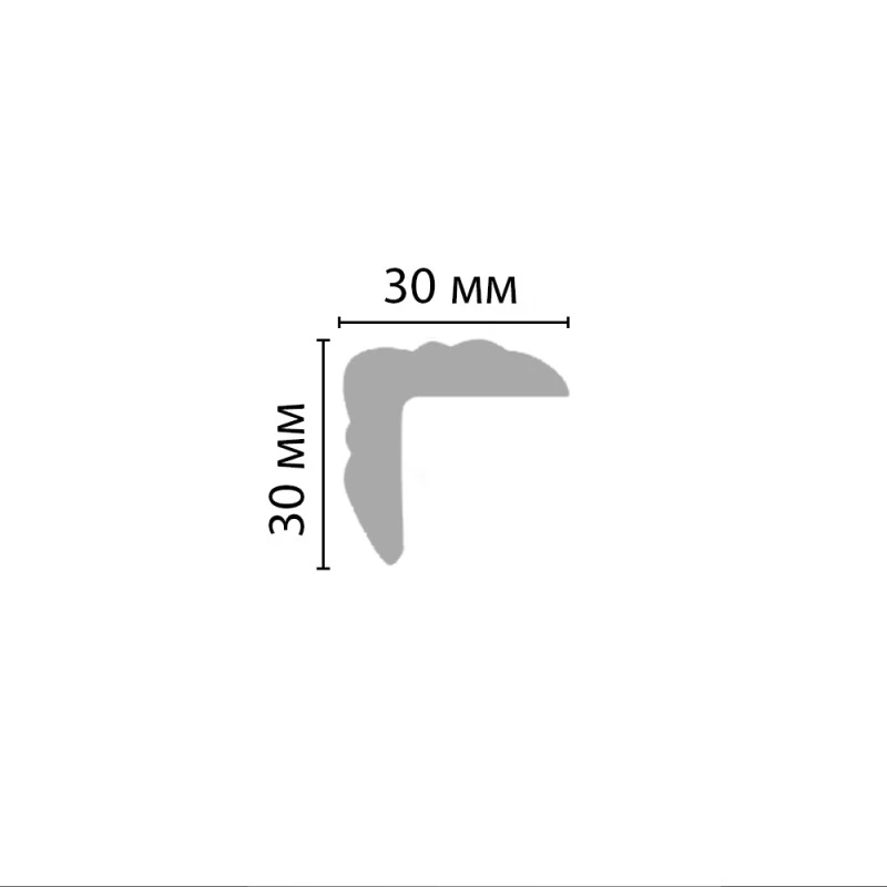 96205/80 угл.плинтус DECOMASTER-2 (35х35х2400мм)