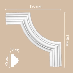 97010-8/100 угол DECOMASTER-2 (190х190мм)