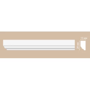 97111//30 FLEXIBLE молдинг DECOMASTER-2 (28х15х2400мм)