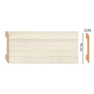 D105-1070 ШК/18 Плинтус напольн.DECOMASTER(107*12*2400 мм)