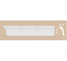 DT 9813 гибкий потолочный плинтус с орнаментом