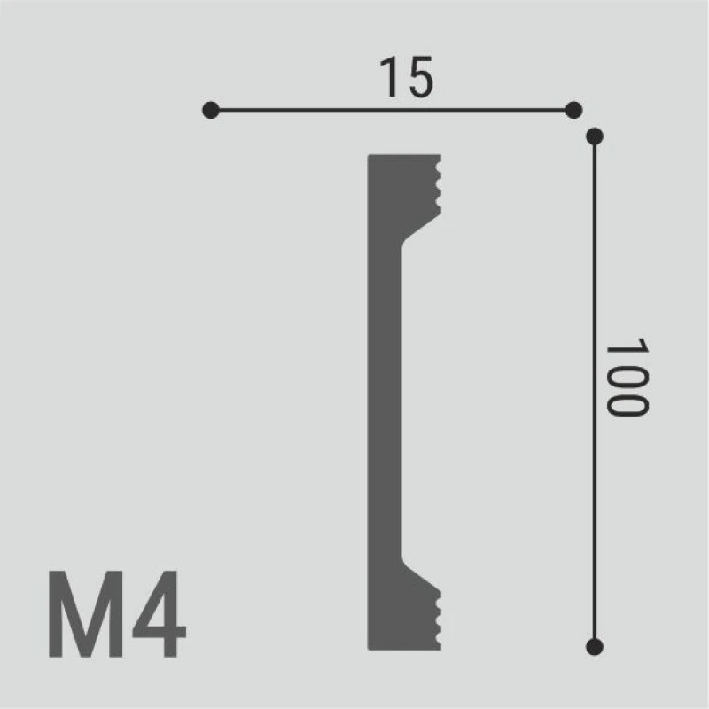 Молдинг XPS POLYMER М 4